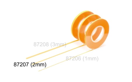 87207 300087207 Maskeleme Bandı 2 mm/18 m, Model Yapımı, Aksesuar