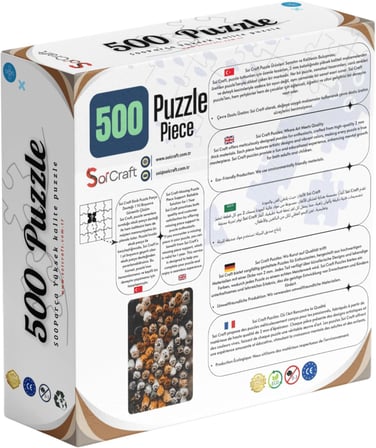 Sanat Temalı Puzzle, 500 Parça
