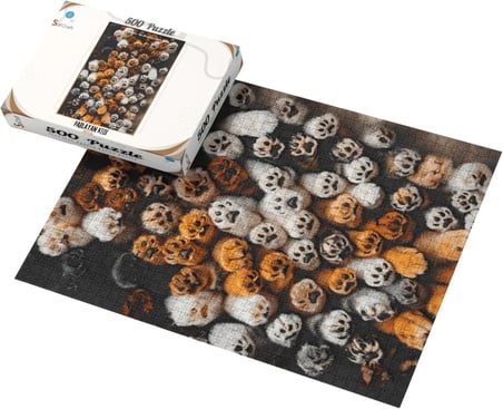 Sanat Temalı Puzzle, 500 Parça