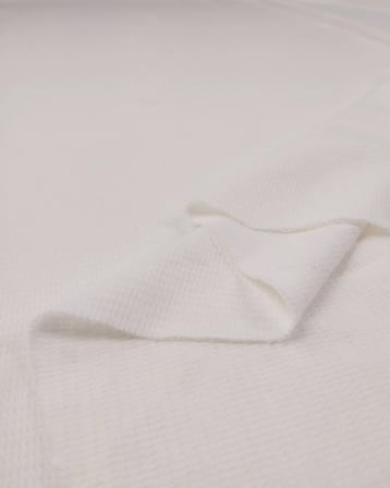 Beyaz İnce Esnek Örme Kumaş Yumuşak Elbiselik & Bluzluk 130x250cm