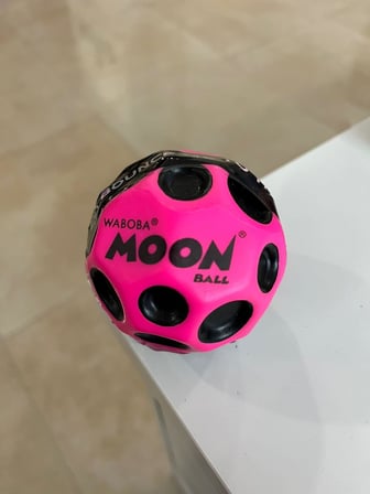 Orijinal MoonBall Zıplayan Top, 63mm Çap, Renk Seçenekli