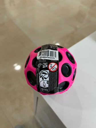 Orijinal MoonBall Zıplayan Top, 63mm Çap, Renk Seçenekli