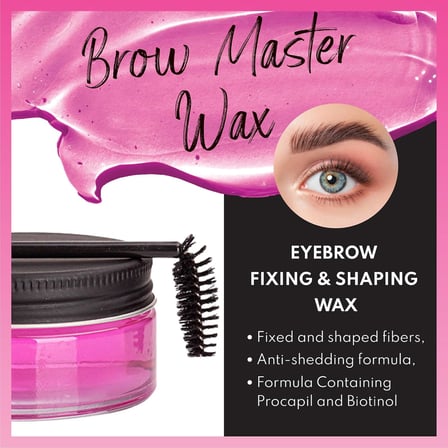 Cosmetics Brow Master Kaş Sabitleyici &amp; Şekillendirici Renksiz Wax