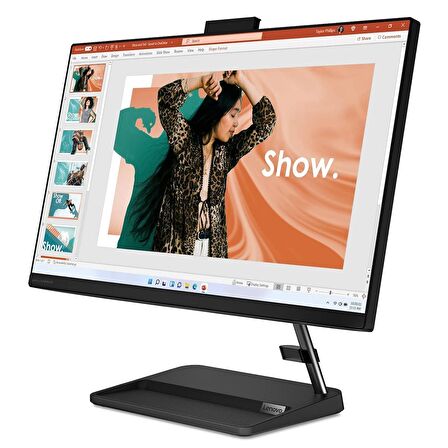 Lenovo Ideacentre Aıo 3 24IAP7 Intel Core I5 12450H 16GB Ram 512GB SSD 23.8 Fhd IPS Freedos All In One Bilgisayar FF0GH00TJTX02+ZETTAUSBBELLEK