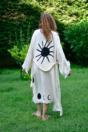 Full Moon Whisper Kimono
