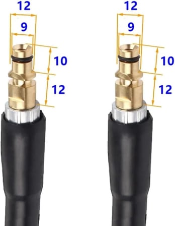 Karcher K2 K3 K4 K5 K6 K7 uyumlu yüksek basınçlı yıkama hortumu 6 Metre uzunluk