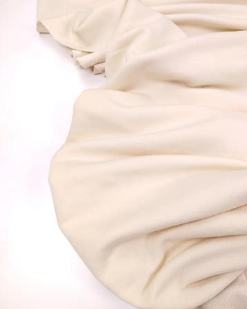 Krem Hafif Şardonlu Yumuşak Esnek Üç İp Penye Kumaş Eşofmanlık & Sweatshirtlük 200x200cm