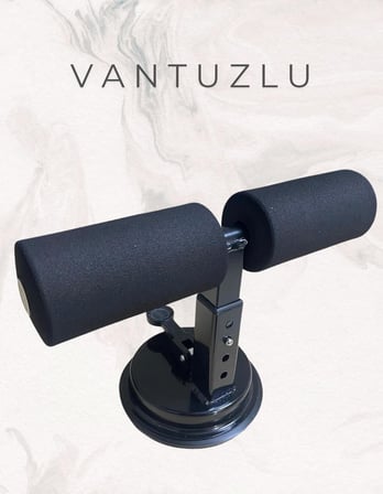 Vantuzlu Mekik Çekme Spor Aleti Metal Karın Egzersizi Evde Spor Egzersiz