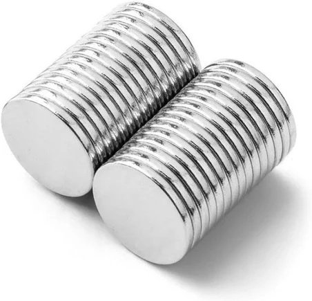 Dünya Magnet Yuvarlak Neodyum Mıknatıs (10 Mm X 1 Mm), Güçlü Magnet, 10 Adet