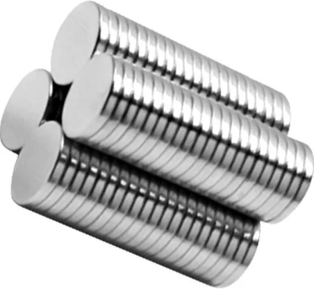 Dünya Magnet Yuvarlak Neodyum Mıknatıs (10 Mm X 1 Mm), Güçlü Magnet, 10 Adet