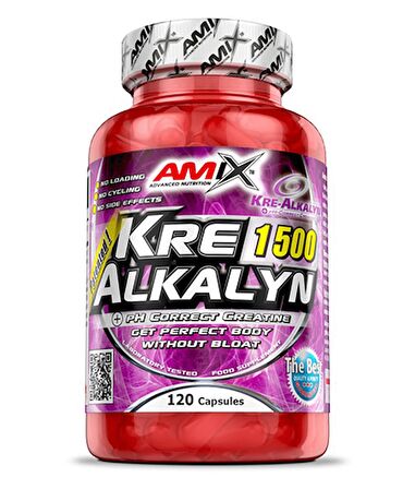 AMIX Kre-alkalyn Creatine 120 Caps.