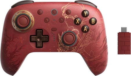 8BitDo Ultimate 2 Wireless Controller for Windows &amp; Android, Gaming Controller with TMR Joysticks, Switchable Hall Effect/Tactile Triggers, RGB Fire Ring, 8Speed Tech - WUCHANG: Fallen Feathers