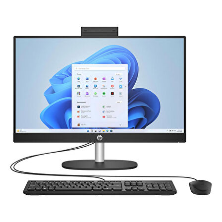 Hp Proone 240 G10 Intel Core I7 1355U 32GB Ram 512GB SSD 23.8 Fhd IPS Freedos All In One Bilgisayar 88T2W7ESW06+ZETTAUSBBELLEK