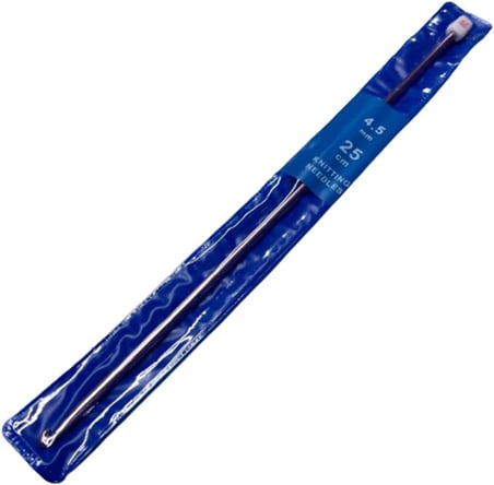 KNNE Renkli Gagalı Şiş 25cm Tığ Şİş Tunus Şişi Tığı knneg25 no 3 mm