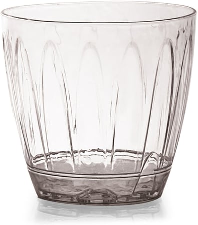 Şeffaf Kristal Orkide Saksısı, Dekoratif Çiçek Saksı, Modern Tasarım, Şık ve Sağlam (1,5 Litre)