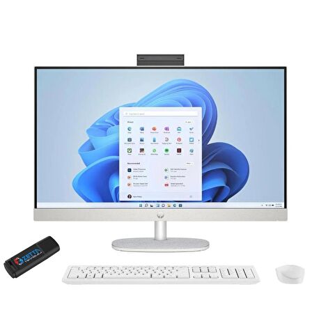 Hp 27-CR0001NT I7-1355U 32GB Ram 512GB SSD 27" Fhd IPS Intel Irıs Xe WINDOWS11HOME All In One Bilgisayar 8898B1EAW18+ZETTAUSBBELLEK