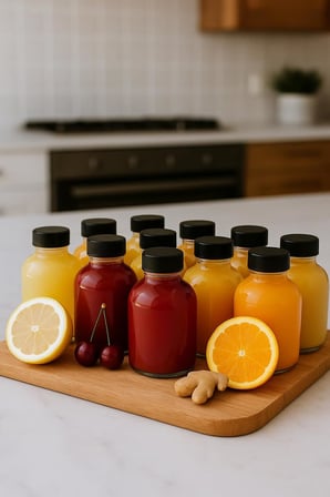 12 Adet Siyah Plastik Sızdırmaz Kapaklı Cam 50 ml Mini Shot Ginger Detox Şişe Kolonya Koku Süs Şişe