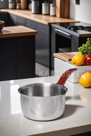 14 Cm Paslanmaz Çelik Kaçerola Sütlük Mini Yumurta Haşlama Tavası Gri, 7480000717445