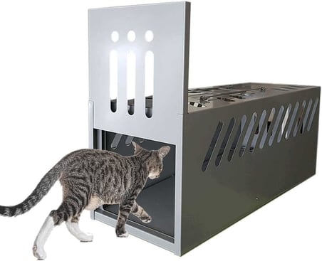 Yeni Model Daha Etkili Kedi Canlı Yakalama Kapanı