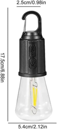 Kyrotech Şarjlı Kamp Lambası, 3 Modlu, Flash Özellikli, Type-c Şarj Kablolu, Kamp, avcılık, Balıkçılık, Garaj, Güverte, Doğa Yürüyüşü, Arama Kurtarma, Doğal Afet, Deprem, Acil Durum Lambası