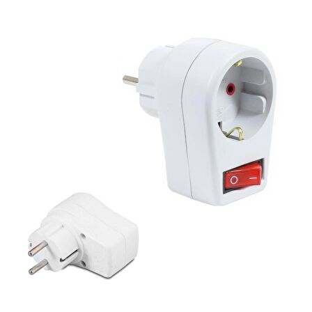 PRİZ TEKLİ TOPRAKLI ANAHTARLI FETİH 117-01