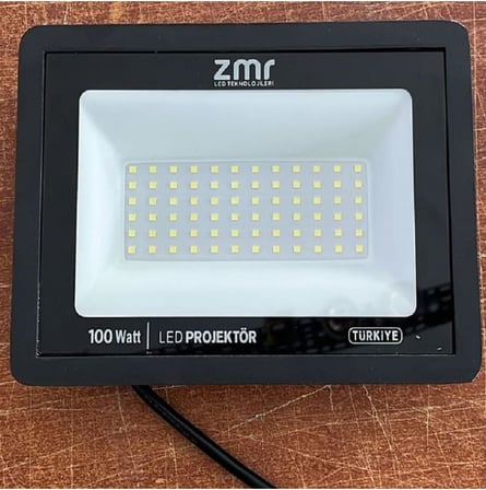 100w led projöktör,siyah kasa beyaz ışık 100w led projöktör, 100w led projöktör,