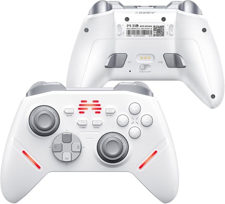 Beitong KP40 TMR Kablosuz Beyaz Gamepad (2.4G, Bluetooth, Kablolu)
