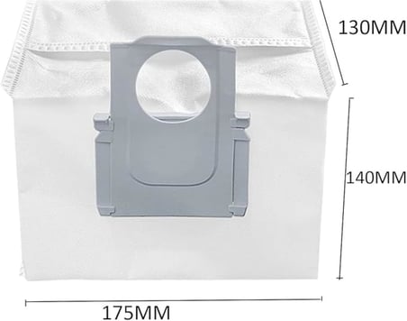 Roborock ile Uyumlu S8+ S8 Pro Ultra,S7 Maxv Ultra S7 MaxV Ultra S7 Pro Ultra Modelleri uyumlu Toz torbası-4 Adet