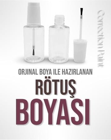 AUDI Arkonaweiss LY9L ile Uyumlu Rötuş Boyası, 30ml, Fırçalı Şişe
