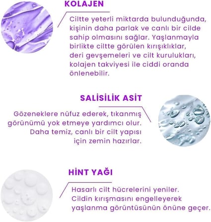 Anti-Aging Kolajen Serum, Kırışıklık Karşıtı &amp; Gözenek Sıkılaştırıcı, Yaşlanma Karşıtı &amp; Cilt Yenileyici, Günlük Bakım, 20 ML