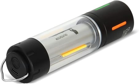 WATTON WT-736 LED Şarjlı Kamp Lambası, Ortam ve Odak Aydınlatma, Kamp Avcılık Acil Durum El Feneri