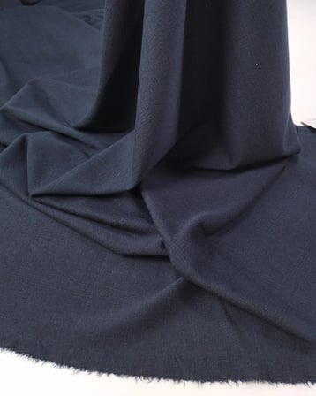 Lacivert Renkte Yumuşak Esnek Sıkı Örgüde Jarse Kumaş Elbiselik & Bluzluk 140x225cm