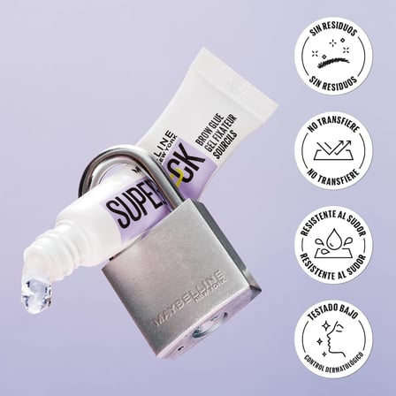 Super Lock Brow Glue Kaş Sabitleyici Maskara - Medium Brown