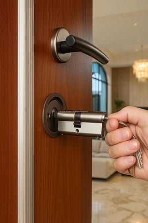 MLS Barel Kilit, PVC, Pimapen, Kapı Kilit Göbeği, Yedek Anahtarlı, Euro Profil Silindir, Topuzsuz Çift Taraflı Kullanım, Dayanıklı Gövde, Sessiz Mekanizma, Kolay Montaj (104 mm)