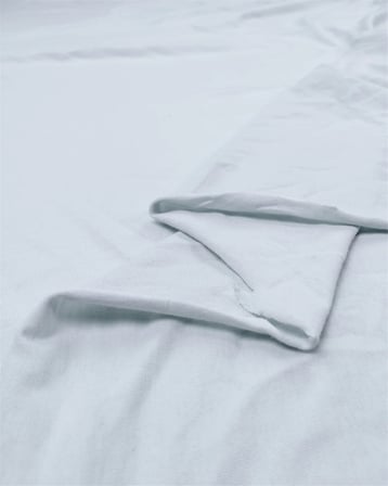 Pastel Mint Yeşili Renkte Yumuşak Ama Pamuk Pamuk Süprem Penye Kumaş Tişörtlük & Elbiselik En: 180cm