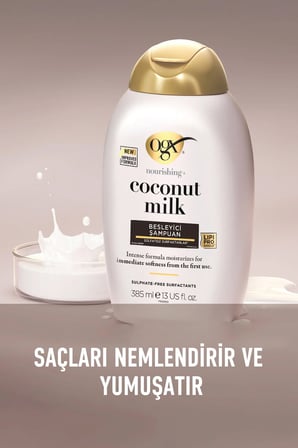 Coconut Milk Besleyici Sülfatsız Şampuan 385 ml