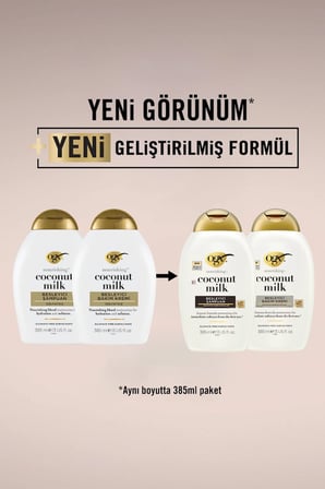 Coconut Milk Besleyici Sülfatsız Şampuan 385 ml