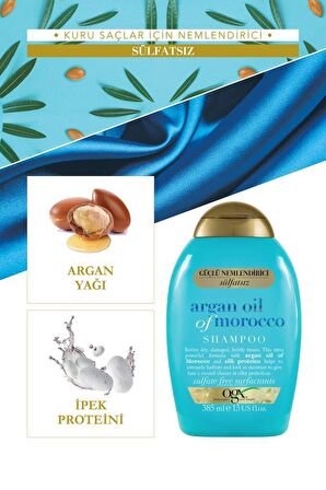 Ogx Ekstra Güçlü Nemlendirici ve Canlandırıcı Argan Oil Of Morocco Şampuan 385 Ml