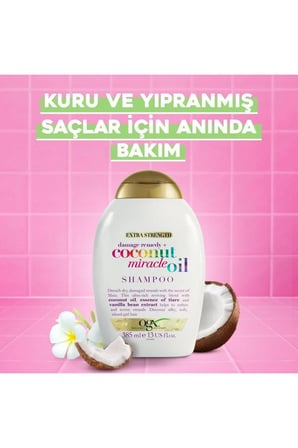 Ogx Coconut Miracle Oil Şampuan 385 Ml
