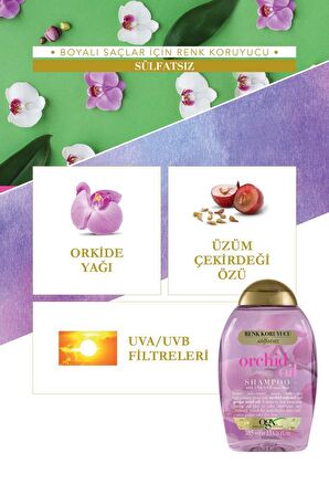 Ogx Boyalı Saçlar İçin Renk Koruyucu Sülfatsız Şampuan 385 ml