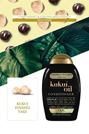 Ogx Elektriklenme Karşıtı Kukui Oil Saç Kremi 385 Ml