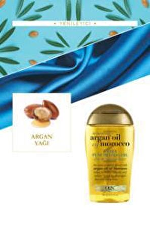 Ogx Tüm Saçlar İçin Yenileyici Argan Yağlı Şampuan 2x100 ml