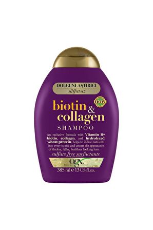 OGX Biotin Kolajen Sülfatsız Şampuan 385Ml + Neutrogena Krem 300 Ml