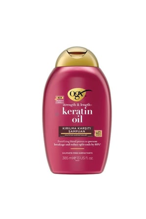 Keratin Oil Kırılma Karşıtı Sülfatsız Şampuan 385 ml