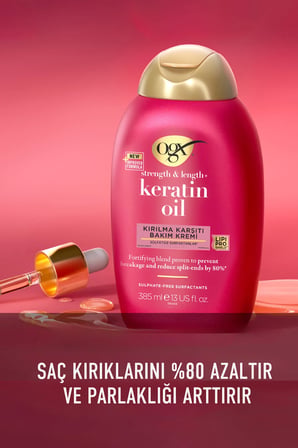 Ogx Keratin Oil Saç Kremi 385 Ml