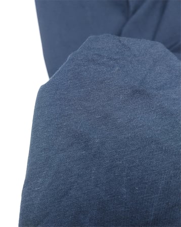 Lacivert Renkte Yumuşak Ama Pamuk Pamuk Süprem Penye Kumaş Tişörtlük & Elbiselik En: 160cm