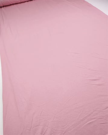 Toz Pembe Renkte Yumuşak Ama Pamuk Pamuk Süprem Penye Kumaş Tişörtlük & Elbiselik En: 165cm