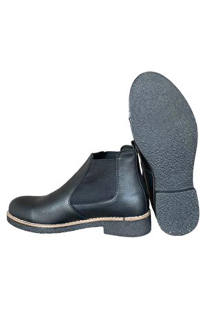Bilekte Klasik Erkek Chelsea Bot SİYAH