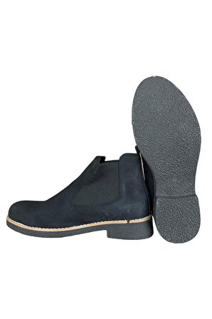 Bilekte Klasik Erkek Chelsea Bot SİYAH - SİYAH