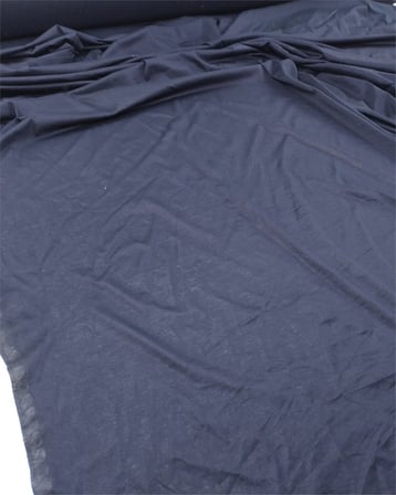 Koyu Lacivert Renkte Viskonlu İnce Hafif Parlaklığı Olan Muhteşem Süprem Penye Elbise Bluz Tshirt Kumaş Tişörtlük & Elbiselik En: 150cm